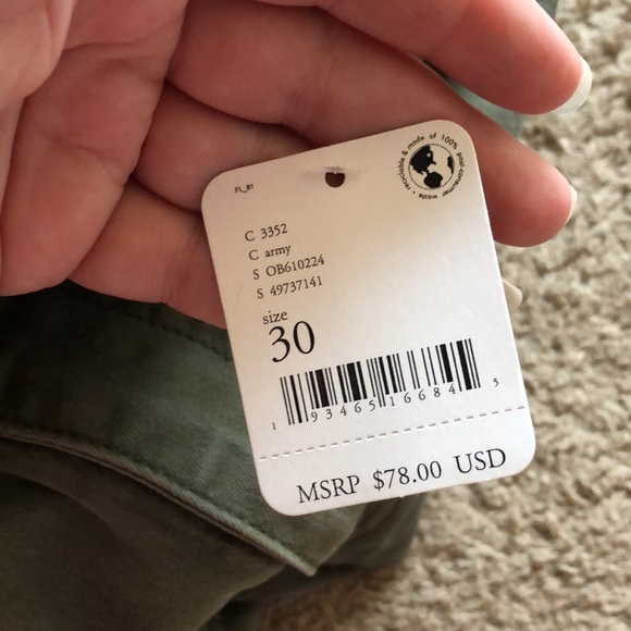 Green free people jeans - Picture 7 of 8